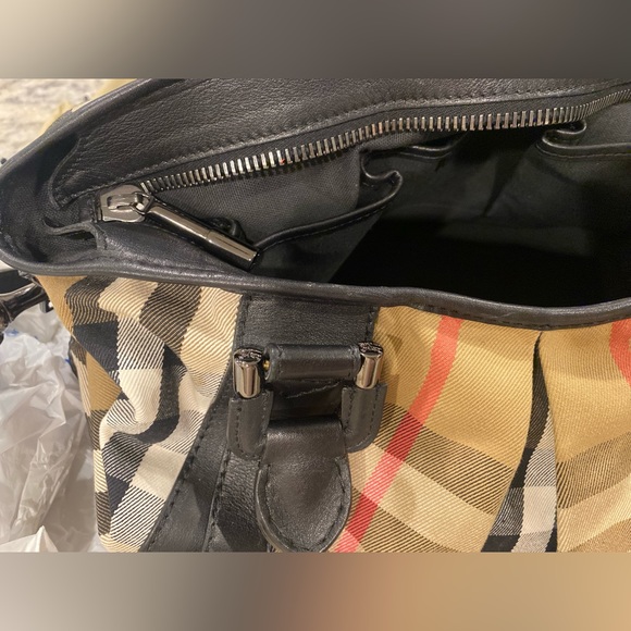 BURBERRY NOVA CHECK LADGE CROSSBODY BAG - Picture 15 of 15